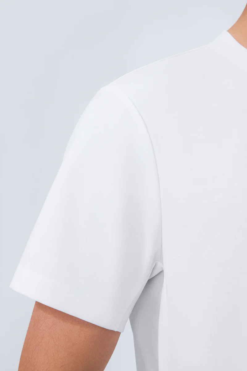 InstantCool Jersey Crew Neck T-Shirt | White WH001Z