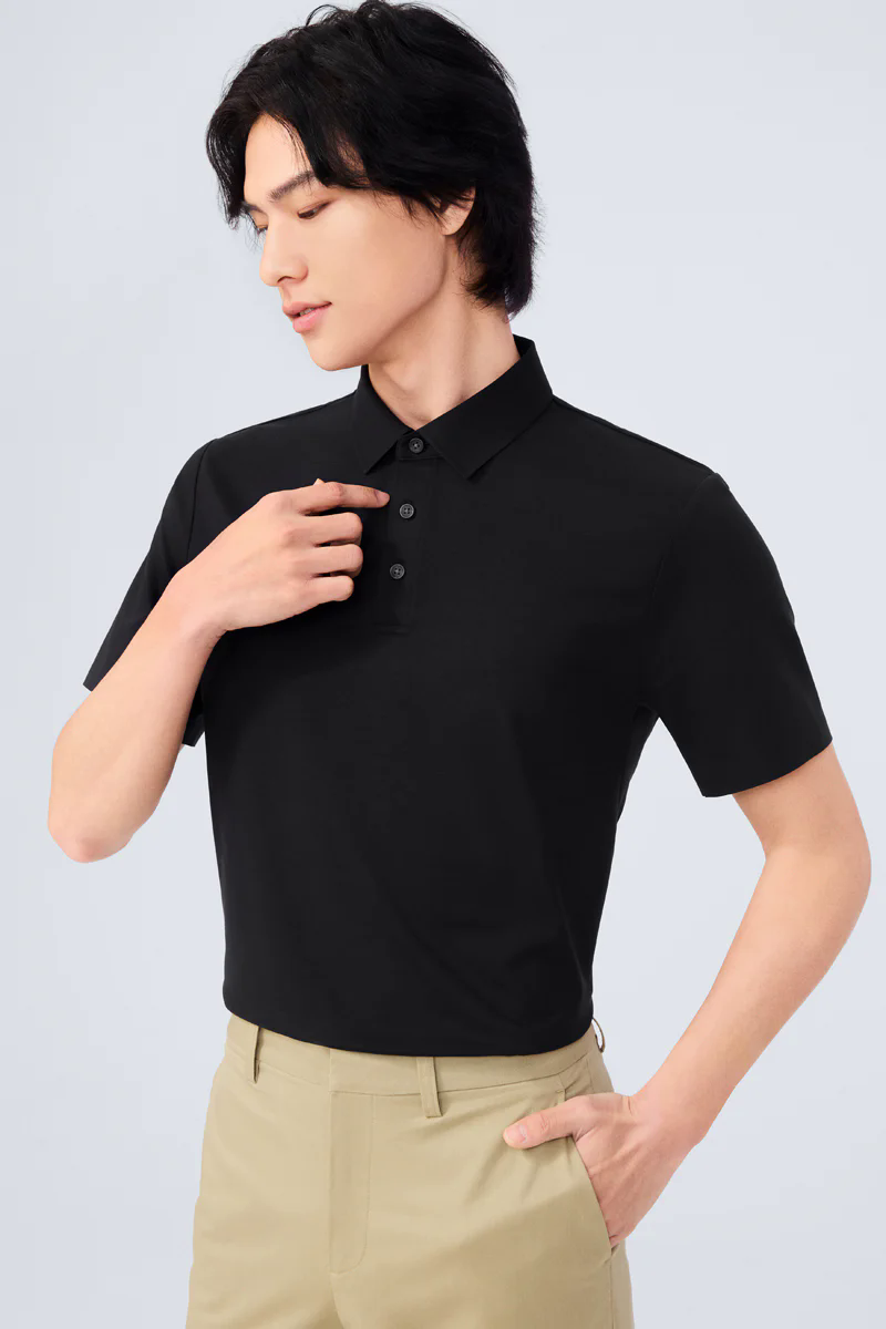 InstantCool Jersey Polo | Black BKFD01 InstantCool Jersey Polo | Black BKFD01