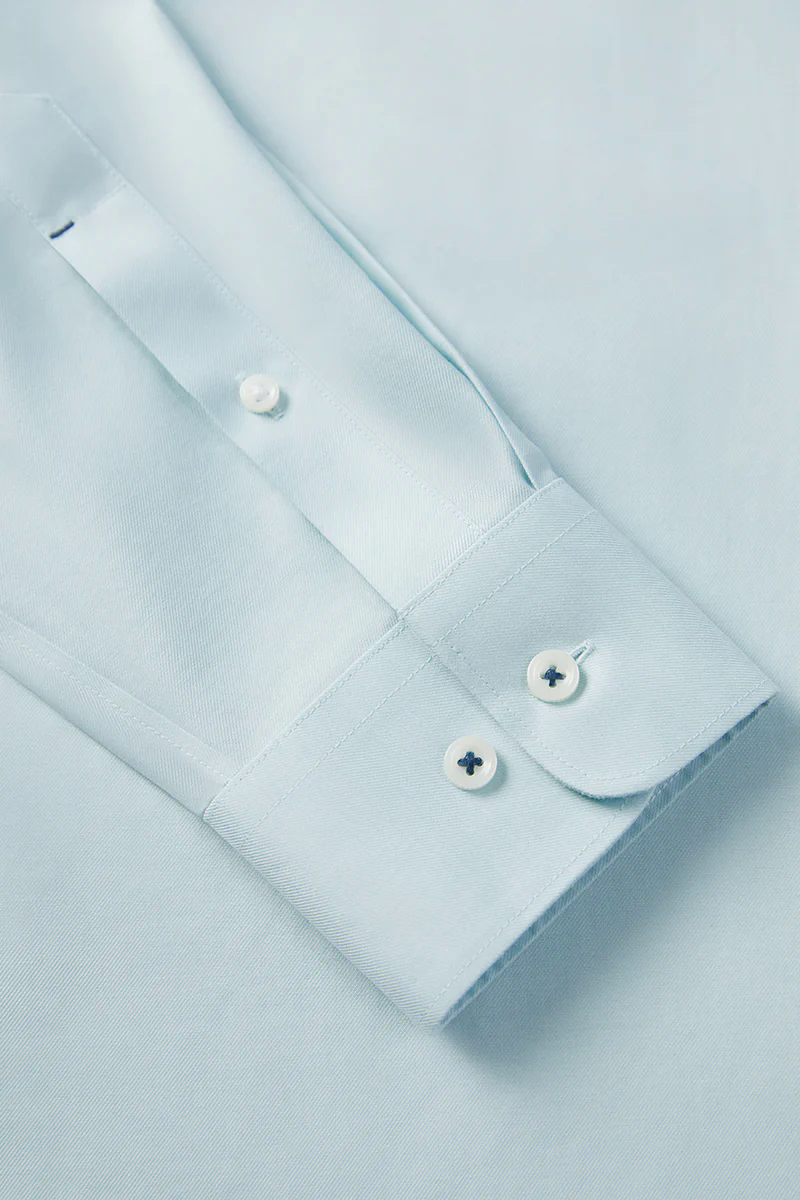 Twill Button-Down Smart Shirt | Mint 7560NZ Twill Button-Down Smart Shirt | Mint 7560NZ