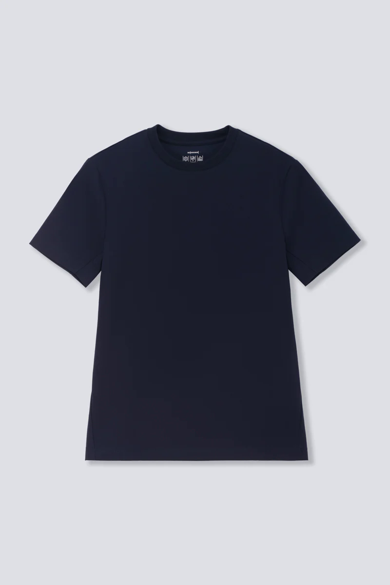 InstantCool Jersey Crew Neck T-Shirt | Navy NYE009