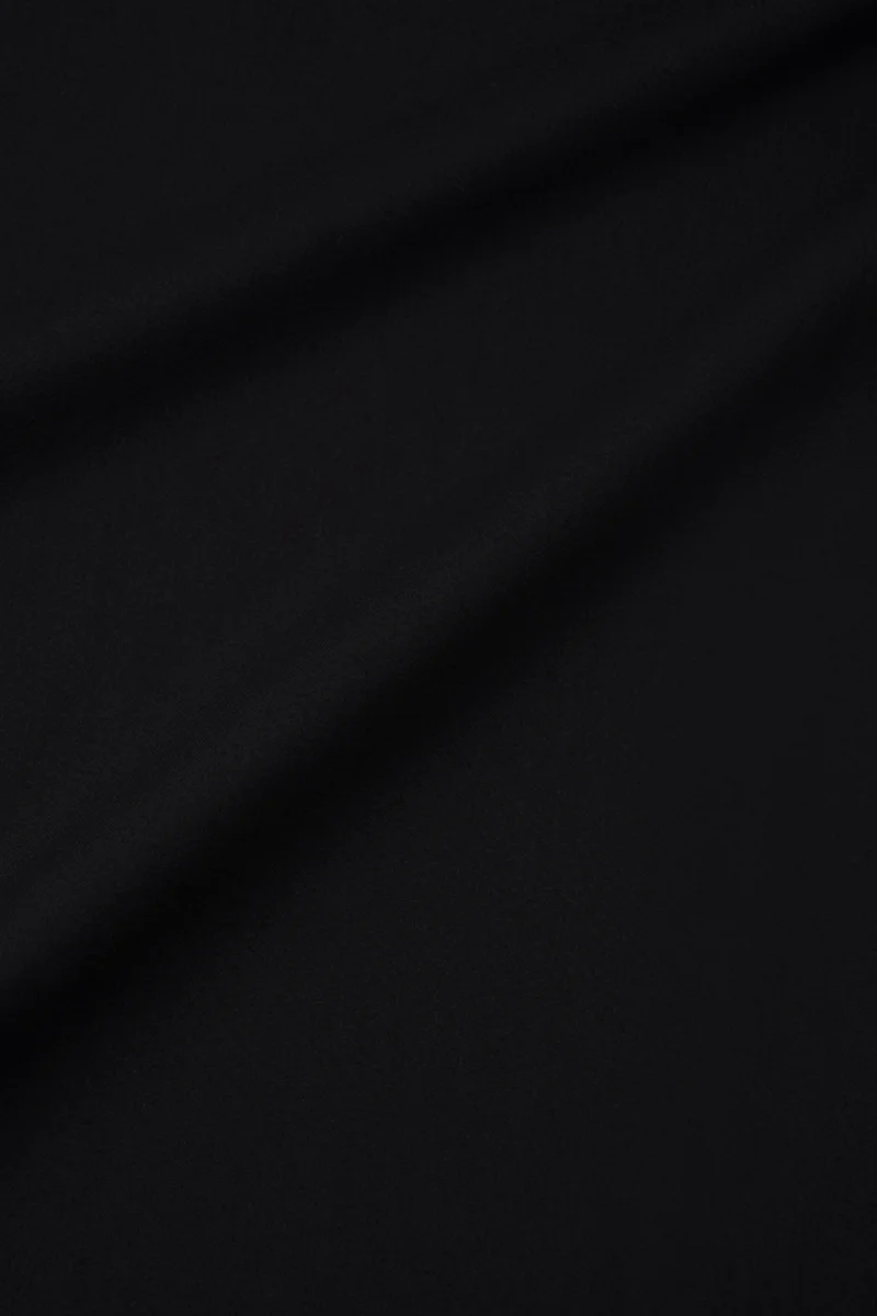 Poplin Button-Down Smart Shirt | Black BKFD01