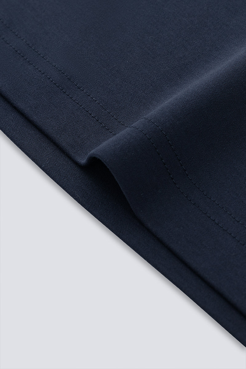 HeatGuard Mock Neck Long Sleeve T-Shirt | Navy NNY096 HeatGuard Mock Neck Long Sleeve T-Shirt | Navy NNY096