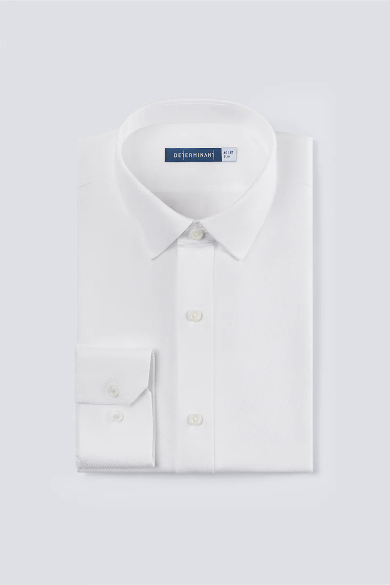 Wrinkle-Free Classic Twill Dress Shirt | White WH001Z Wrinkle-Free Classic Twill Dress Shirt | White WH001Z