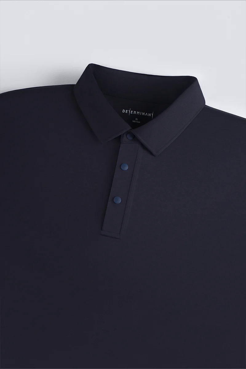 Softex Snap-Front Polo | Navy NNY096 Softex Snap-Front Polo | Navy NNY096