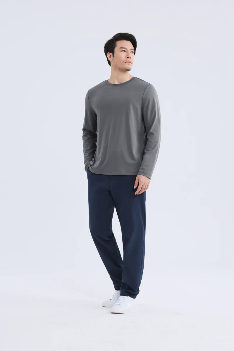 HeatGuard Crew Neck Long Sleeve T-Shirt | Dark Grey GYE149 HeatGuard Crew Neck Long Sleeve T-Shirt | Dark Grey GYE149