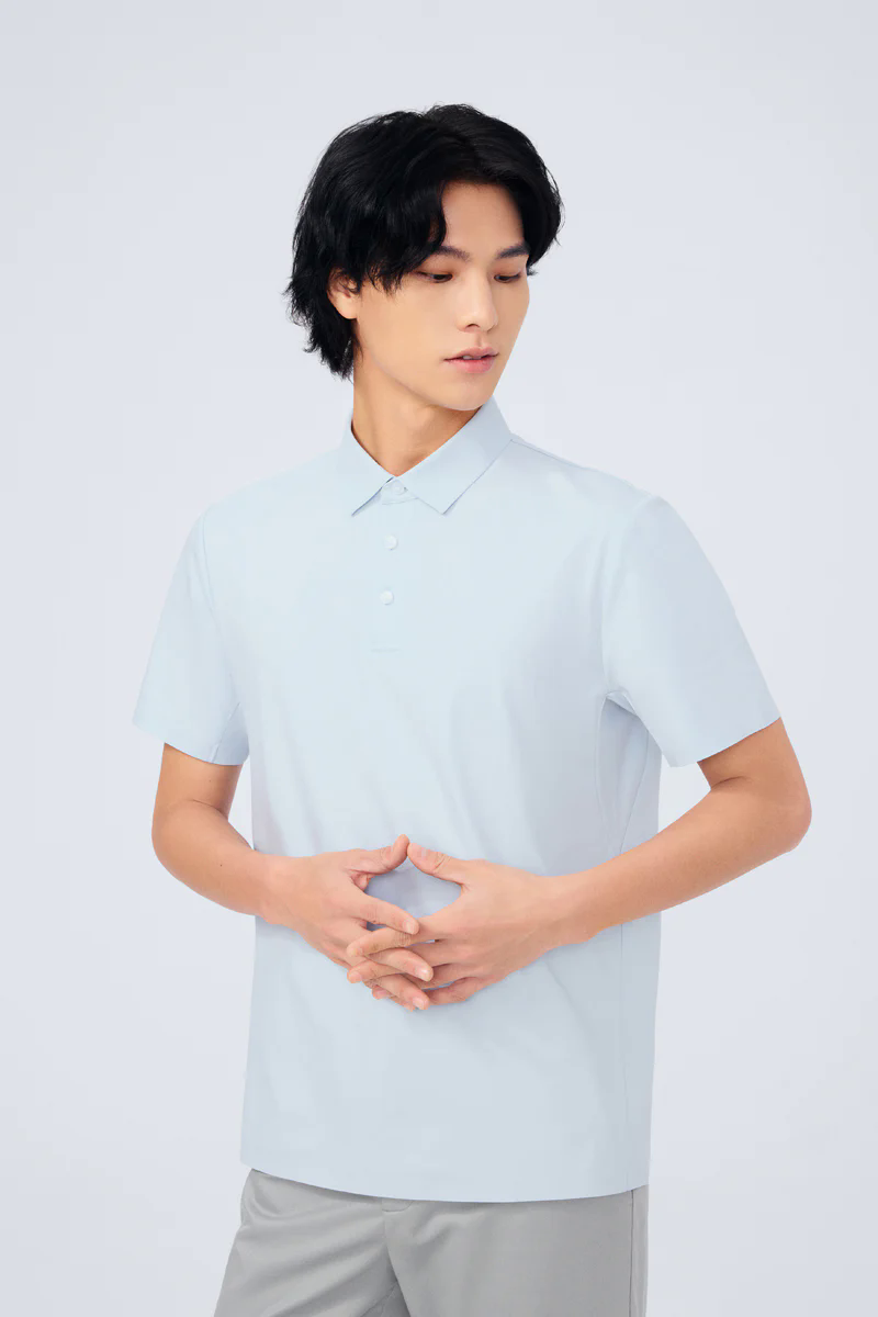 InstantCool Jersey Polo | Light Blue BLE249 InstantCool Jersey Polo | Light Blue BLE249