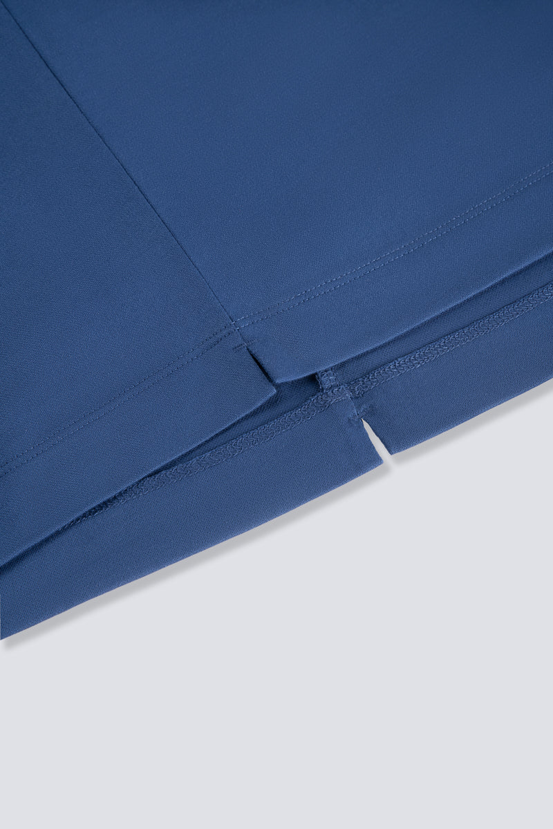 Super Soft Pique Tipped Polo | Blue NYE075 Super Soft Pique Tipped Polo | Blue NYE075