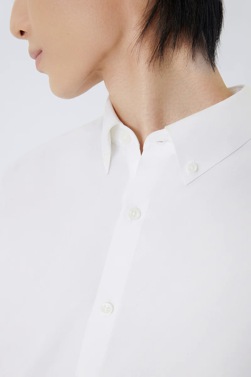 Twill Button-Down Smart Shirt | White WH001Z Twill Button-Down Smart Shirt | White WH001Z