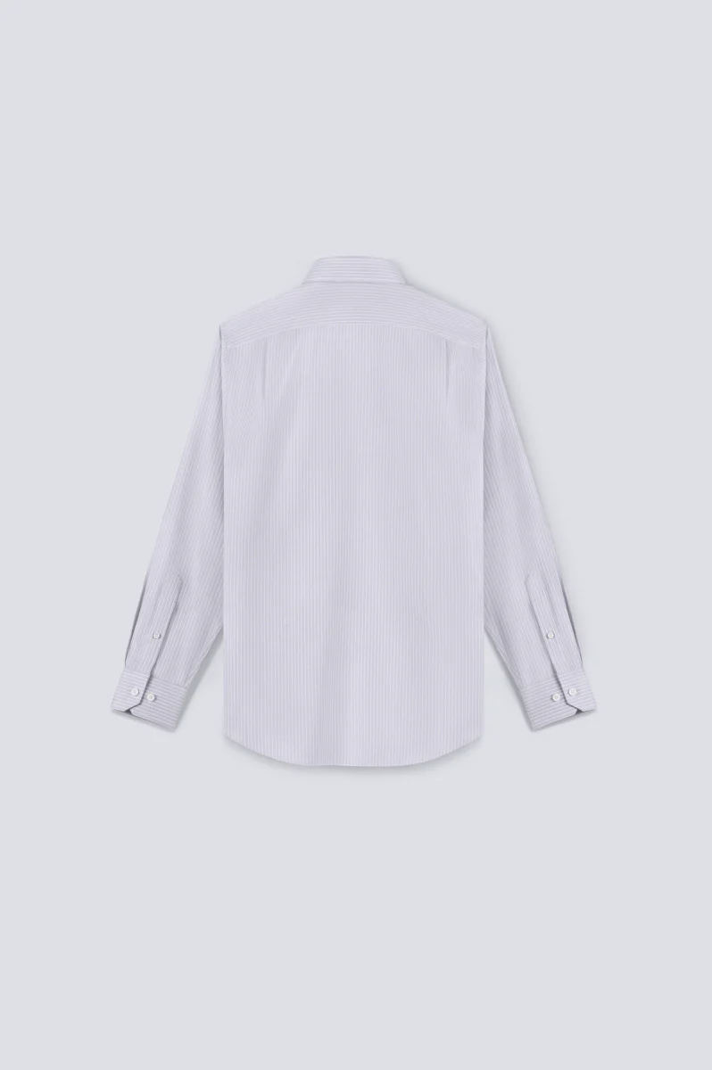 InstantCool Dobby Dress Shirt | Grey Stripes 19390N InstantCool Dobby Dress Shirt | Grey Stripes 19390N
