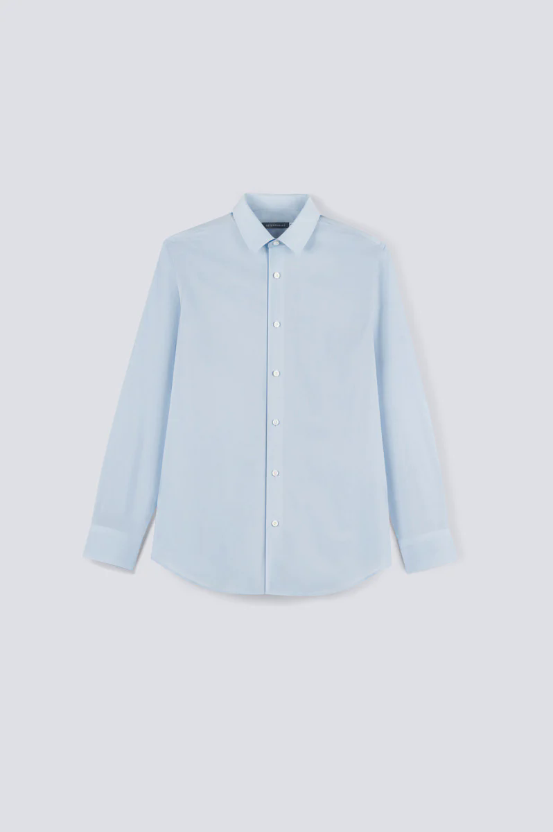 CottonSTRETCH Twill Dress Shirt | Blue 13140N CottonSTRETCH Twill Dress Shirt | Blue 13140N