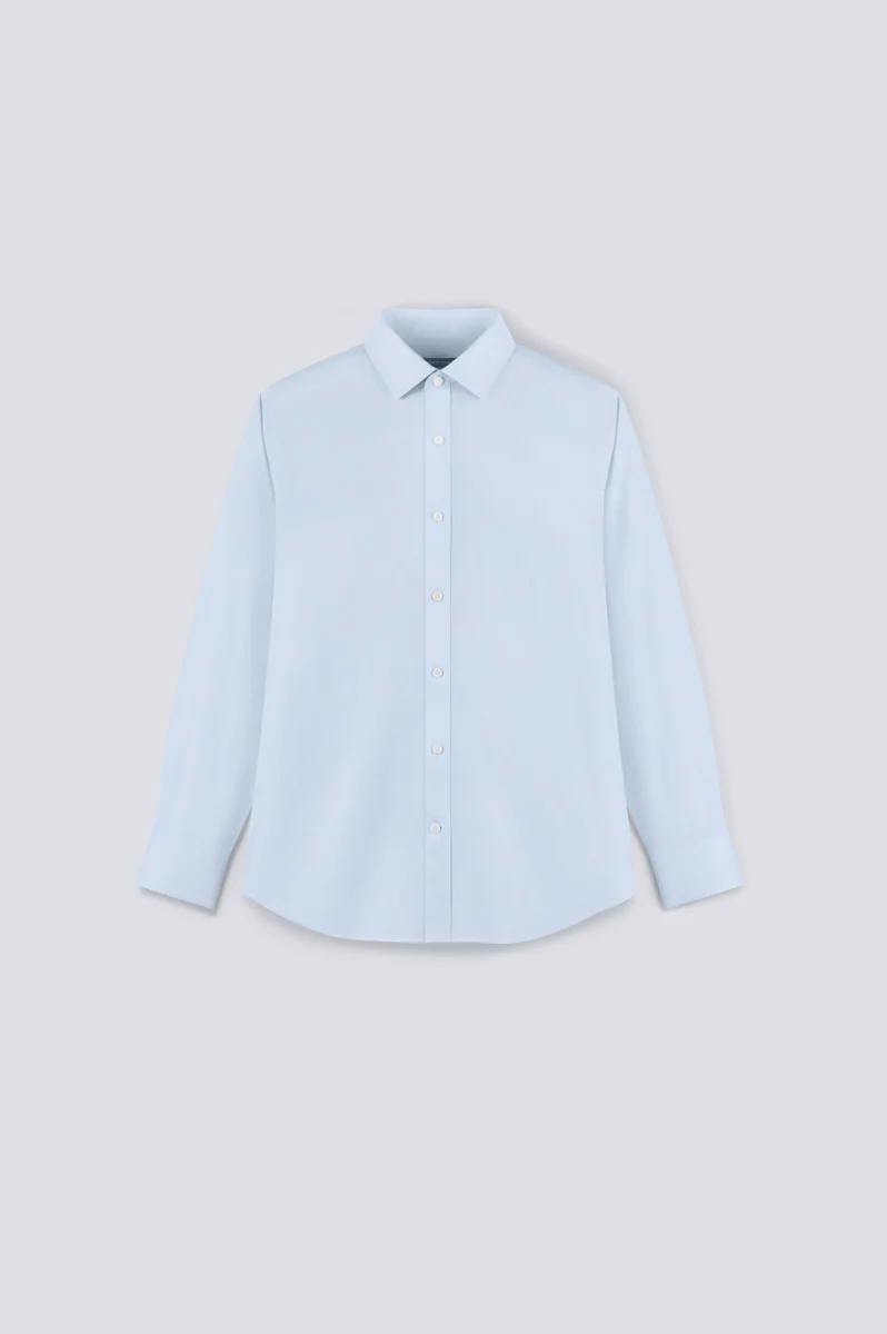 InstantCool Twill Dress Shirt | Light Blue Semi Plain 16220N InstantCool Twill Dress Shirt | Light Blue Semi Plain 16220N