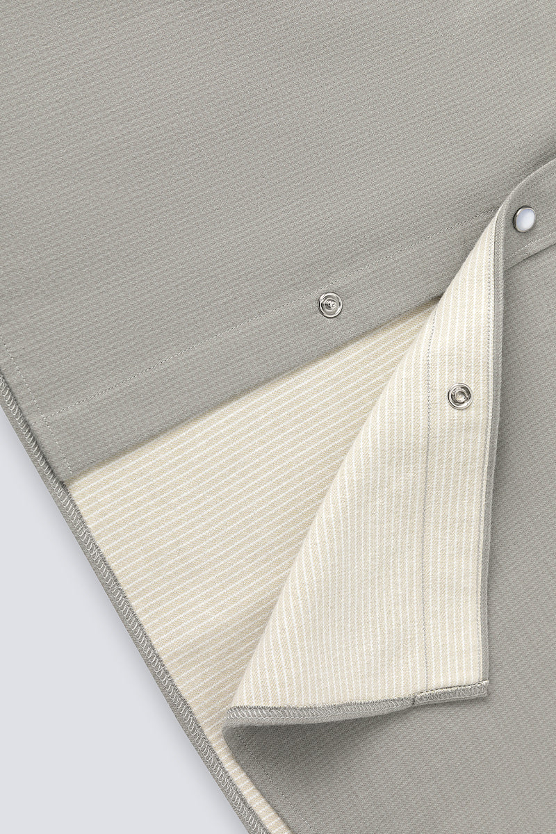 HeatGuard Casual Shirt Jacket | Khaki Semi Plain 6100NZ HeatGuard Casual Shirt Jacket | Khaki Semi Plain 6100NZ