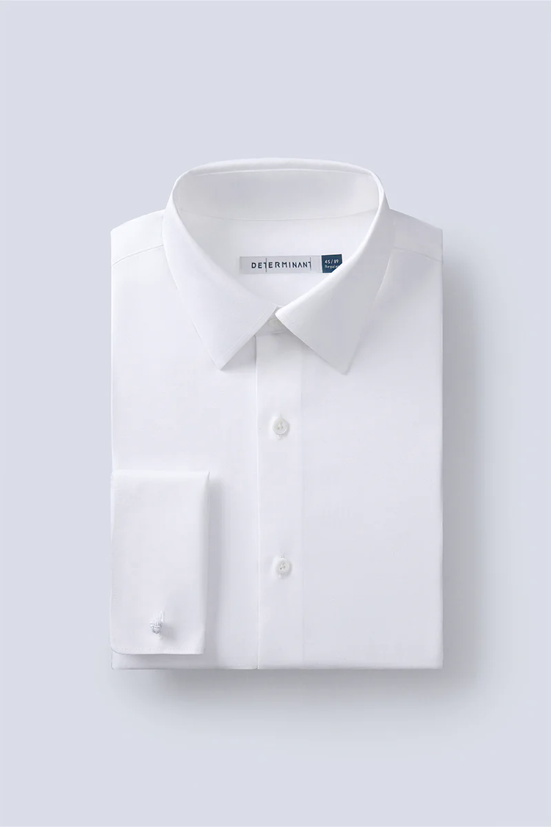 Supreme Cotton French Cuff Dress Shirt | White WH001Z