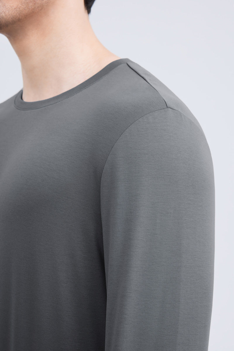 HeatGuard Crew Neck Long Sleeve T-Shirt | Dark Grey GYE149 HeatGuard Crew Neck Long Sleeve T-Shirt | Dark Grey GYE149