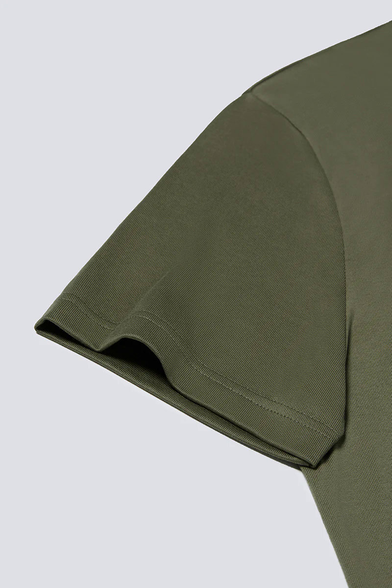 Regal Crew Neck T-Shirt | Olive GNE474