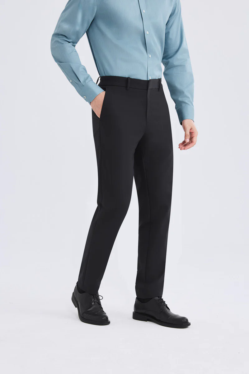 CottonSTRETCH Smart Pants | Black BKFD01 CottonSTRETCH Smart Pants | Black BKFD01