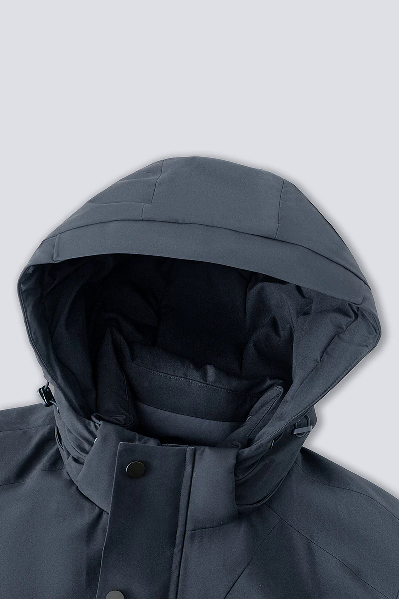 Graphene-Lined Down Parka Jacket | Ink Blue KBL000 Graphene-Lined Down Parka Jacket | Ink Blue KBL000