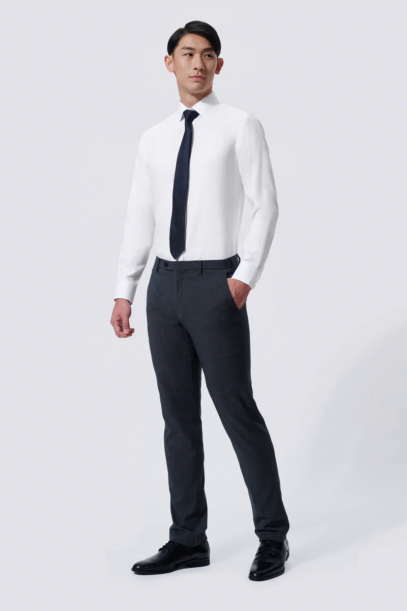 Dobby Dress Shirt | White WH001Z Dobby Dress Shirt | White WH001Z