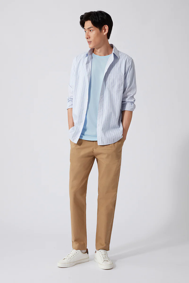 Super Soft Crew Neck T-Shirt | Light Blue BLE237 Super Soft Crew Neck T-Shirt | Light Blue BLE237