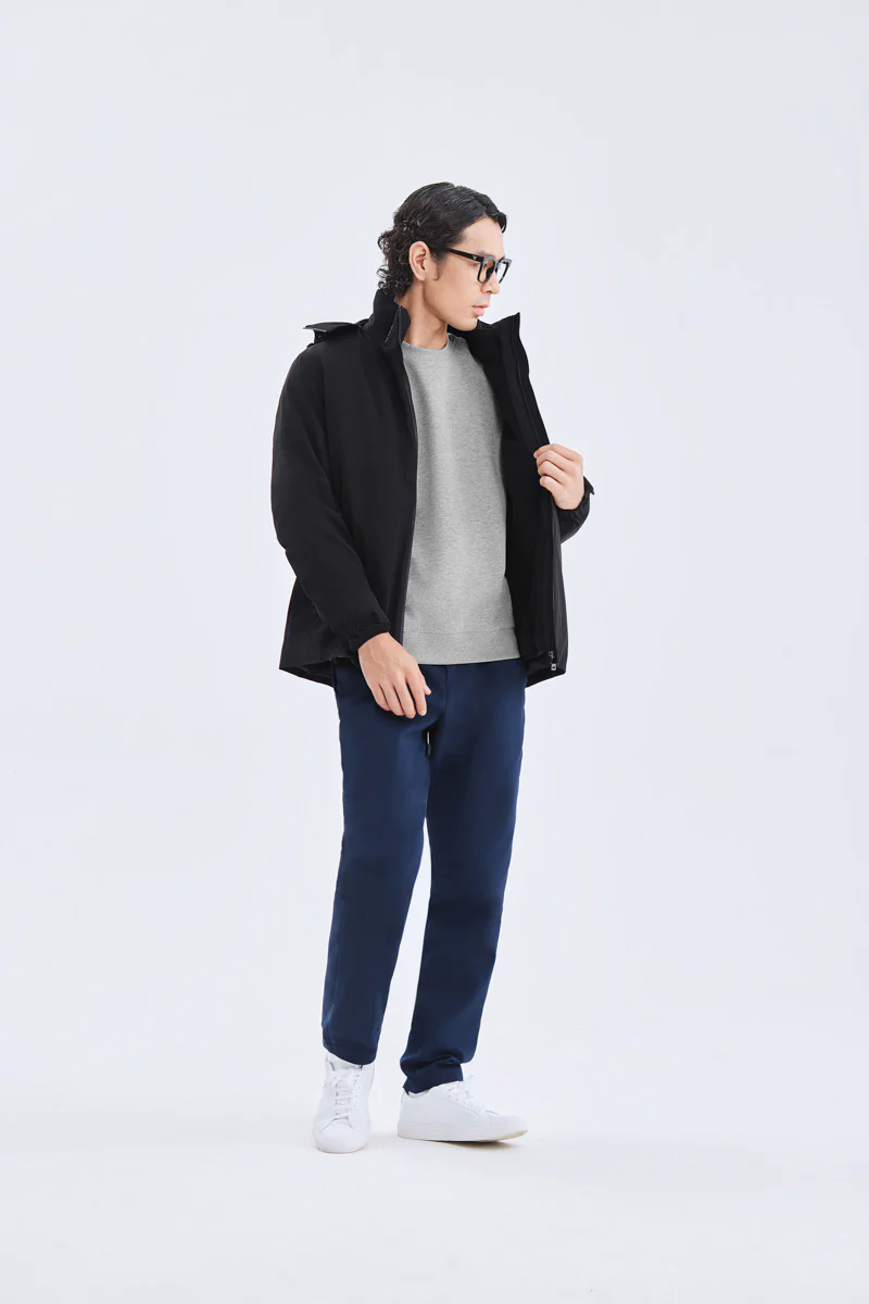 3-in-1 Convertible Water Repellent Jacket | Black BKFD01 3-in-1 Convertible Water Repellent Jacket | Black BKFD01