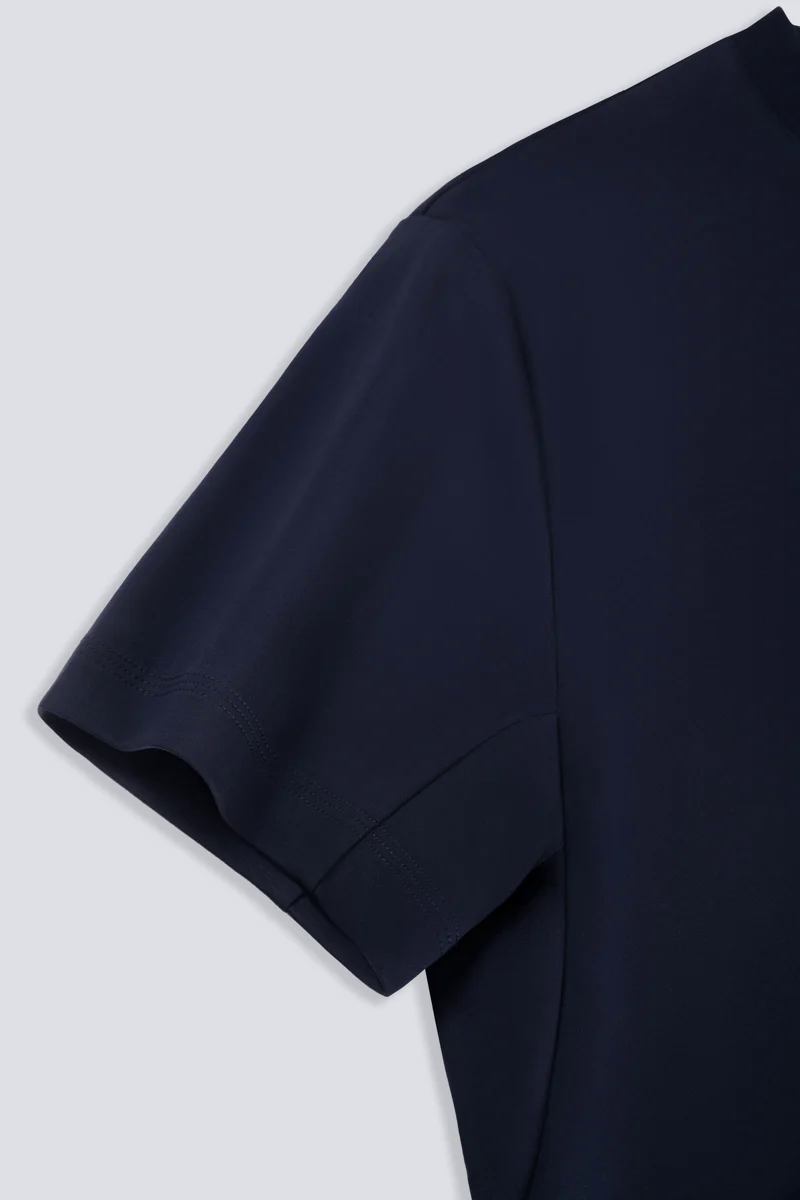 InstantCool Jersey Crew Neck T-Shirt | Navy NYE009