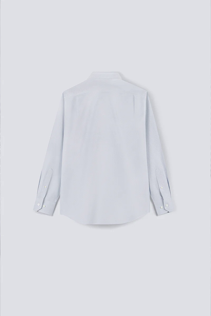 Wrinkle-Free Classic Twill Dress Shirt | Pale Grey 20987N Wrinkle-Free Classic Twill Dress Shirt | Pale Grey 20987N