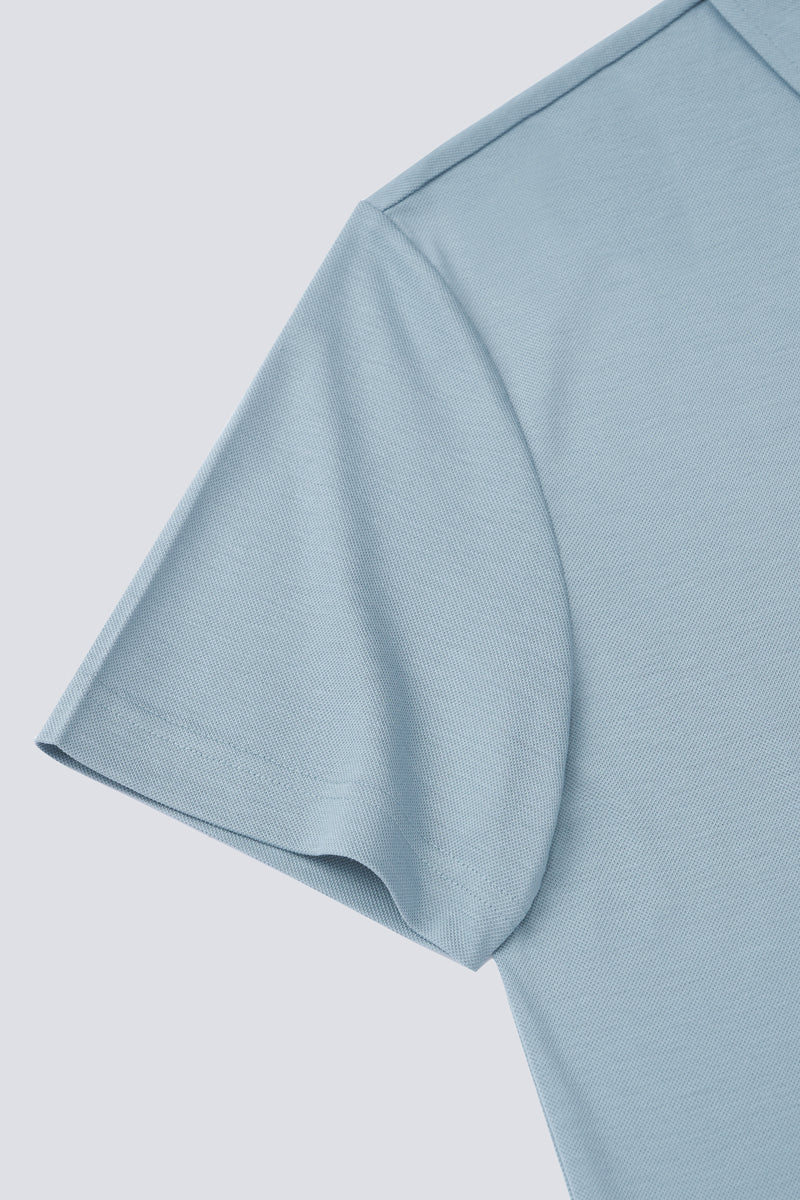 Supreme Cotton-Silk Pique Polo | Green GYE112 Supreme Cotton-Silk Pique Polo | Green GYE112
