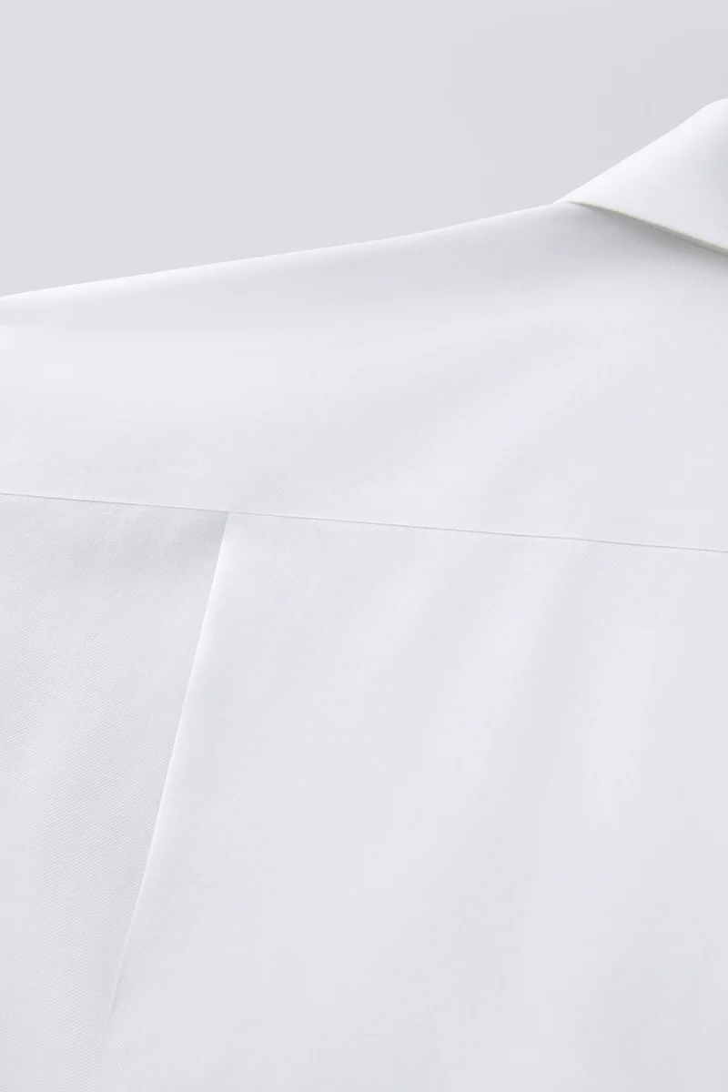 Twill Button-Down Smart Shirt | White WH001Z Twill Button-Down Smart Shirt | White WH001Z
