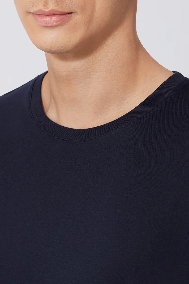 Super Soft Crew Neck T-Shirt | Navy NNY096 Super Soft Crew Neck T-Shirt | Navy NNY096