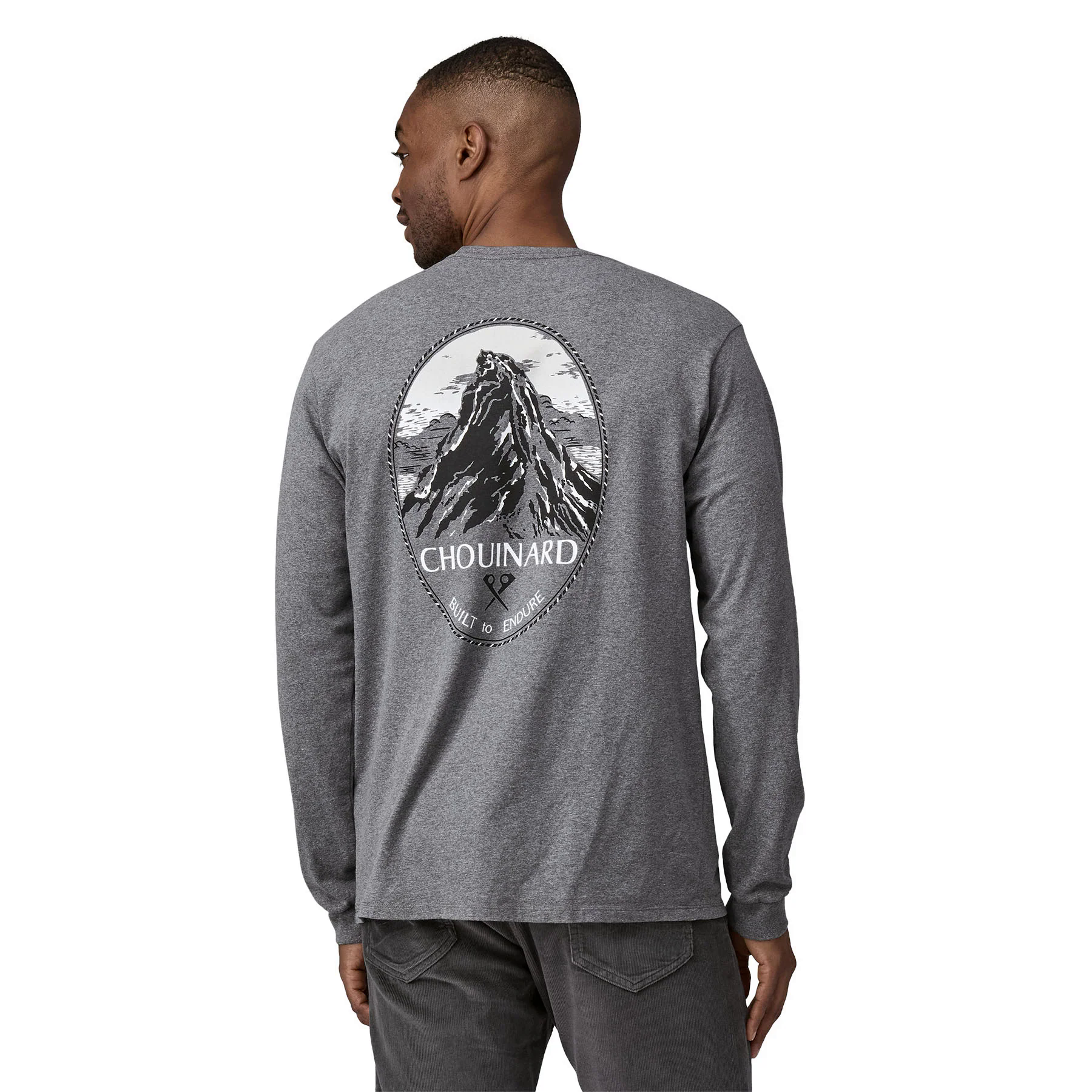 Men's Long-Sleeved Chouinard Crest Responsibili-Tee® Men's Long-Sleeved Chouinard Crest Responsibili-Tee®