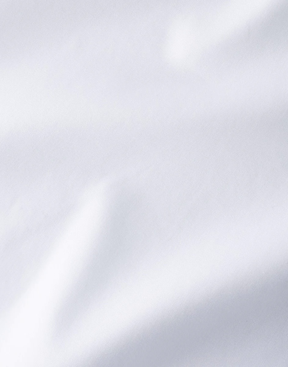 Wrinkle-Free Pinpoint Oxford Dress Shirt | White WH001Z