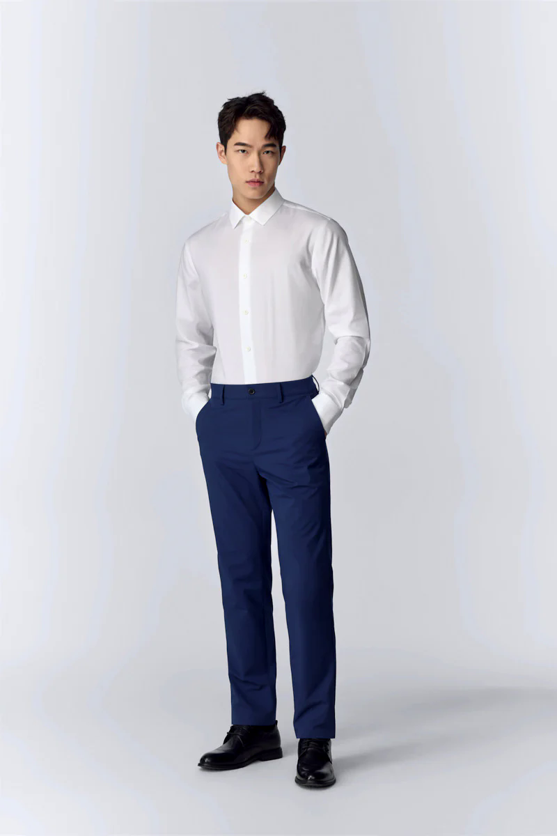 CottonSTRETCH Twill Dress Shirt | White WH001Z CottonSTRETCH Twill Dress Shirt | White WH001Z