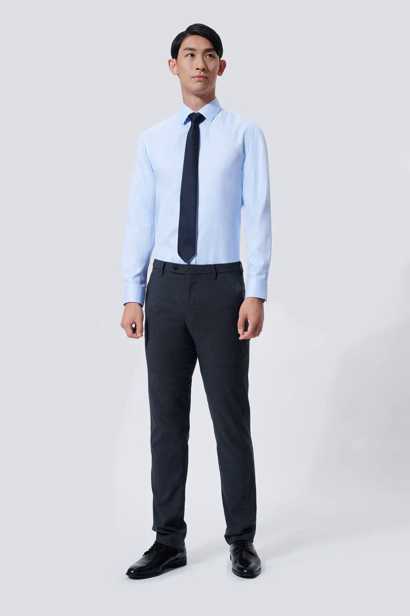 Dobby Dress Shirt | Light Blue 2408NZ Dobby Dress Shirt | Light Blue 2408NZ