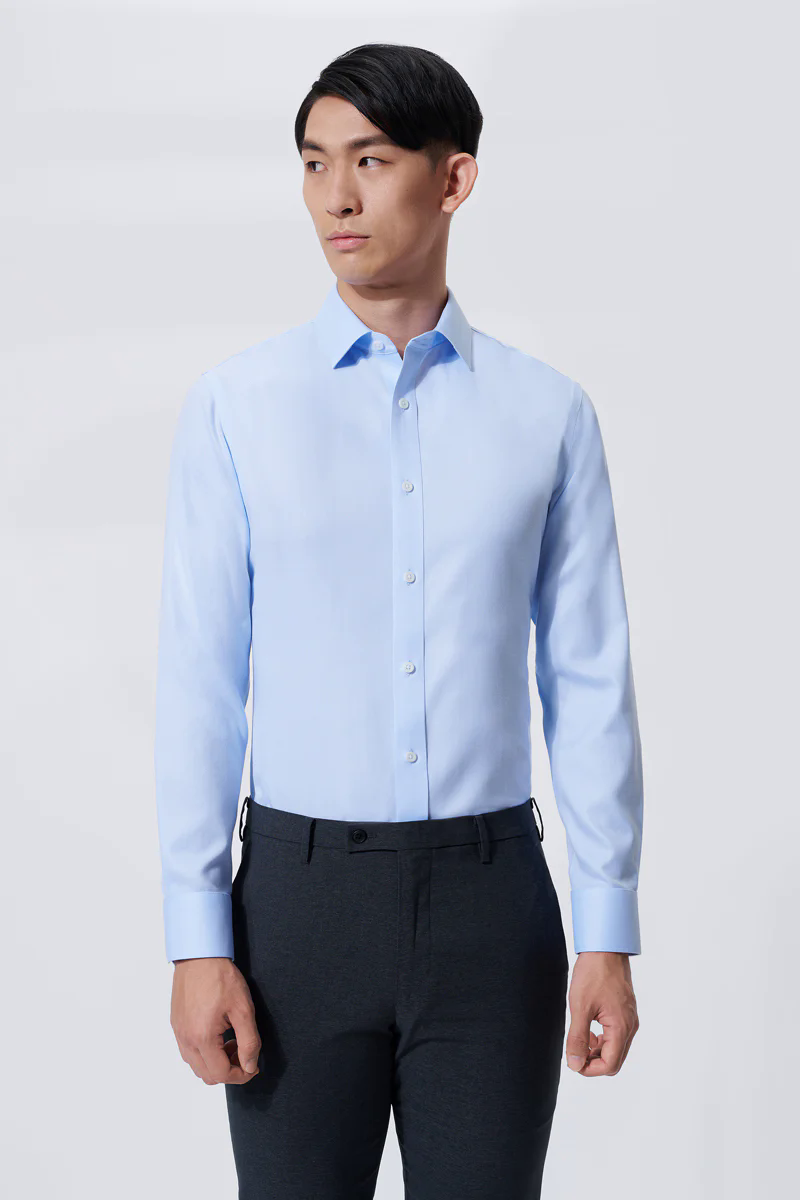 Dobby Dress Shirt | Light Blue 2408NZ
