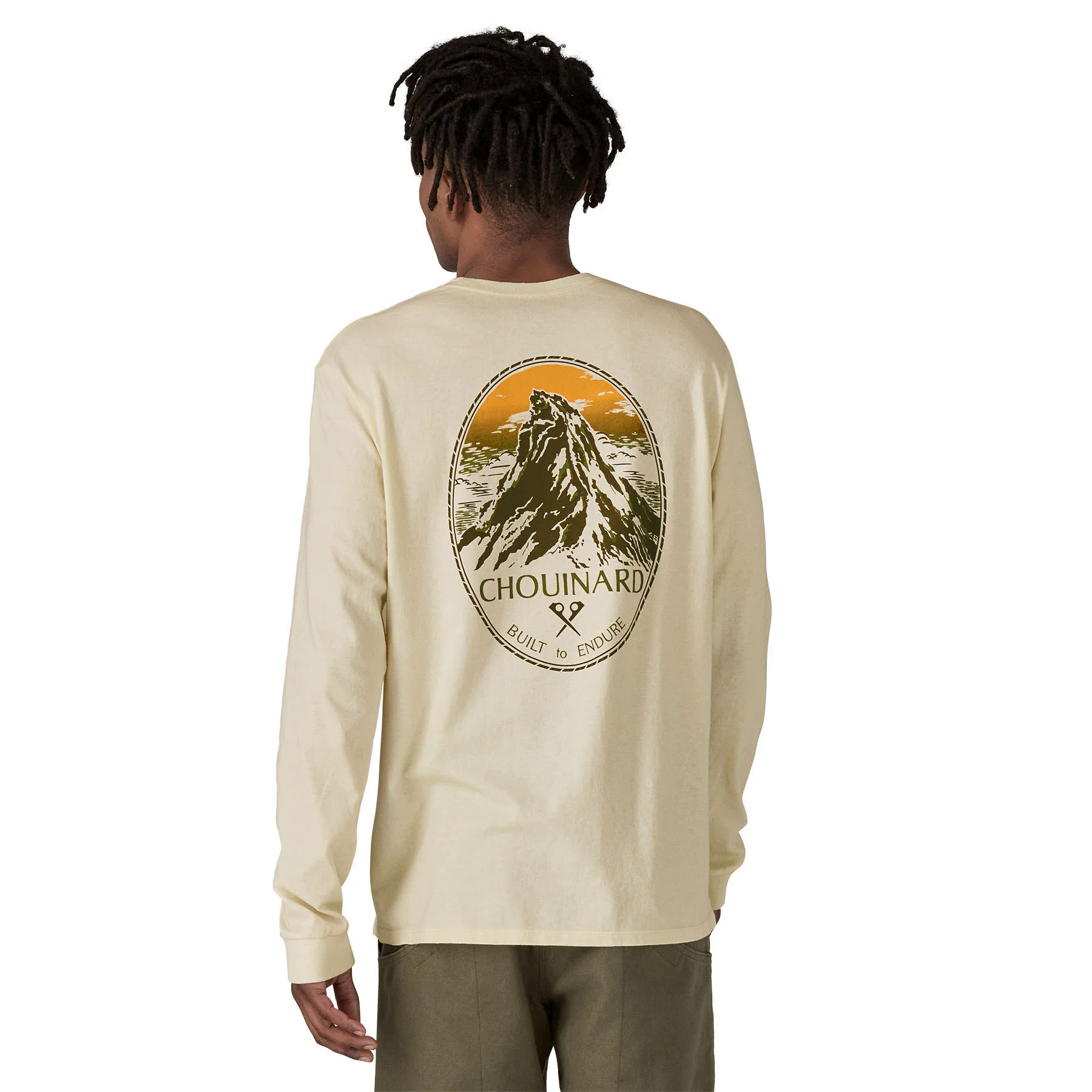 Men's Long-Sleeved Chouinard Crest Responsibili-Tee® Men's Long-Sleeved Chouinard Crest Responsibili-Tee®
