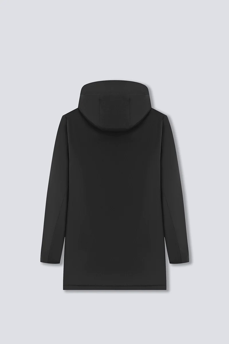 Graphene-Lined Down Parka Jacket | Black BKFD01 Graphene-Lined Down Parka Jacket | Black BKFD01