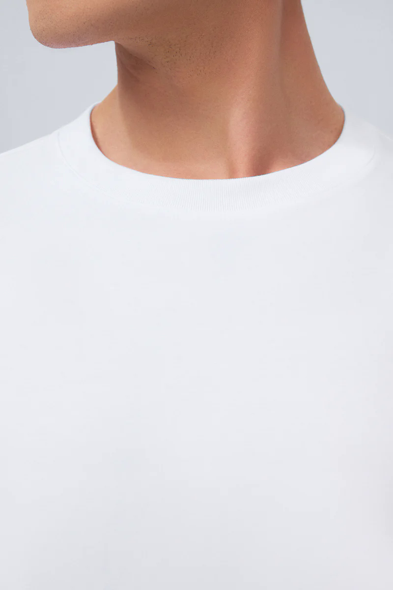 InstantCool Jersey Crew Neck T-Shirt | White WH001Z