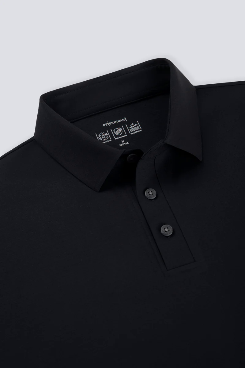 InstantCool Jersey Polo | Black BKFD01 InstantCool Jersey Polo | Black BKFD01