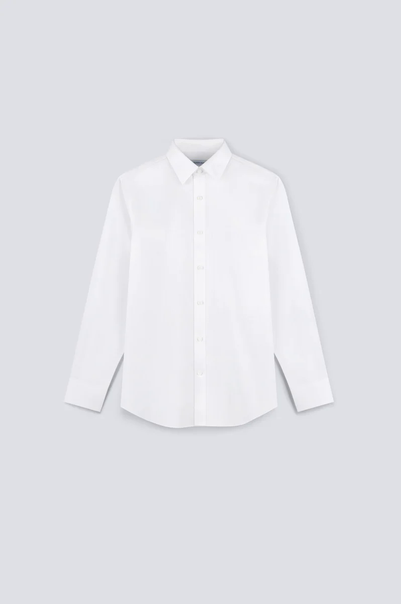 Supreme Cotton Dobby Cord Dress Shirt | White WH001Z Supreme Cotton Dobby Cord Dress Shirt | White WH001Z