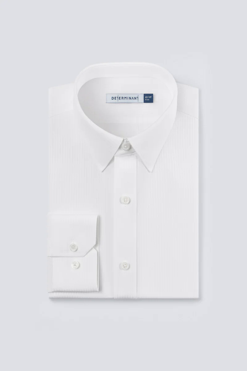 Supreme Cotton Dobby Cord Dress Shirt | White WH001Z Supreme Cotton Dobby Cord Dress Shirt | White WH001Z