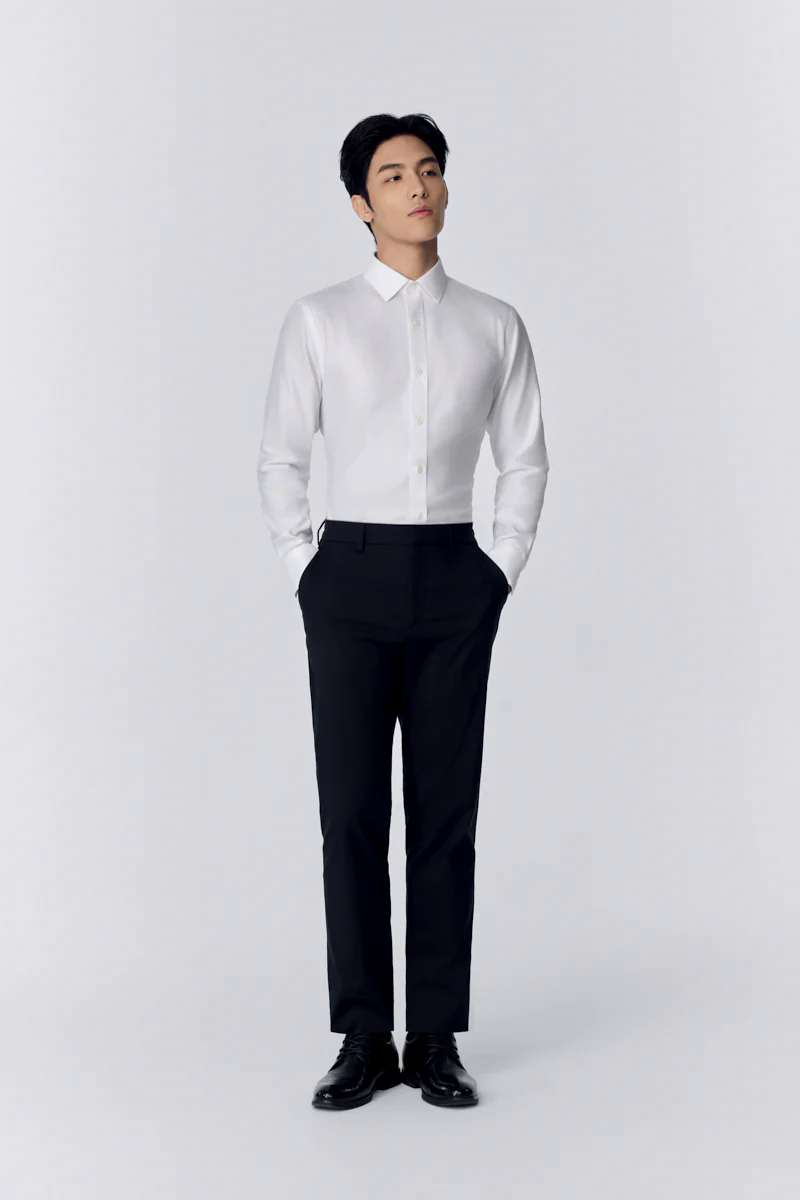InstantCool Dobby Dress Shirt | White WH001Z InstantCool Dobby Dress Shirt | White WH001Z