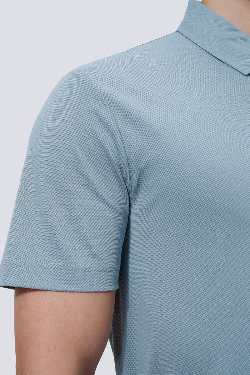 Supreme Cotton-Silk Pique Polo | Green GYE112 Supreme Cotton-Silk Pique Polo | Green GYE112