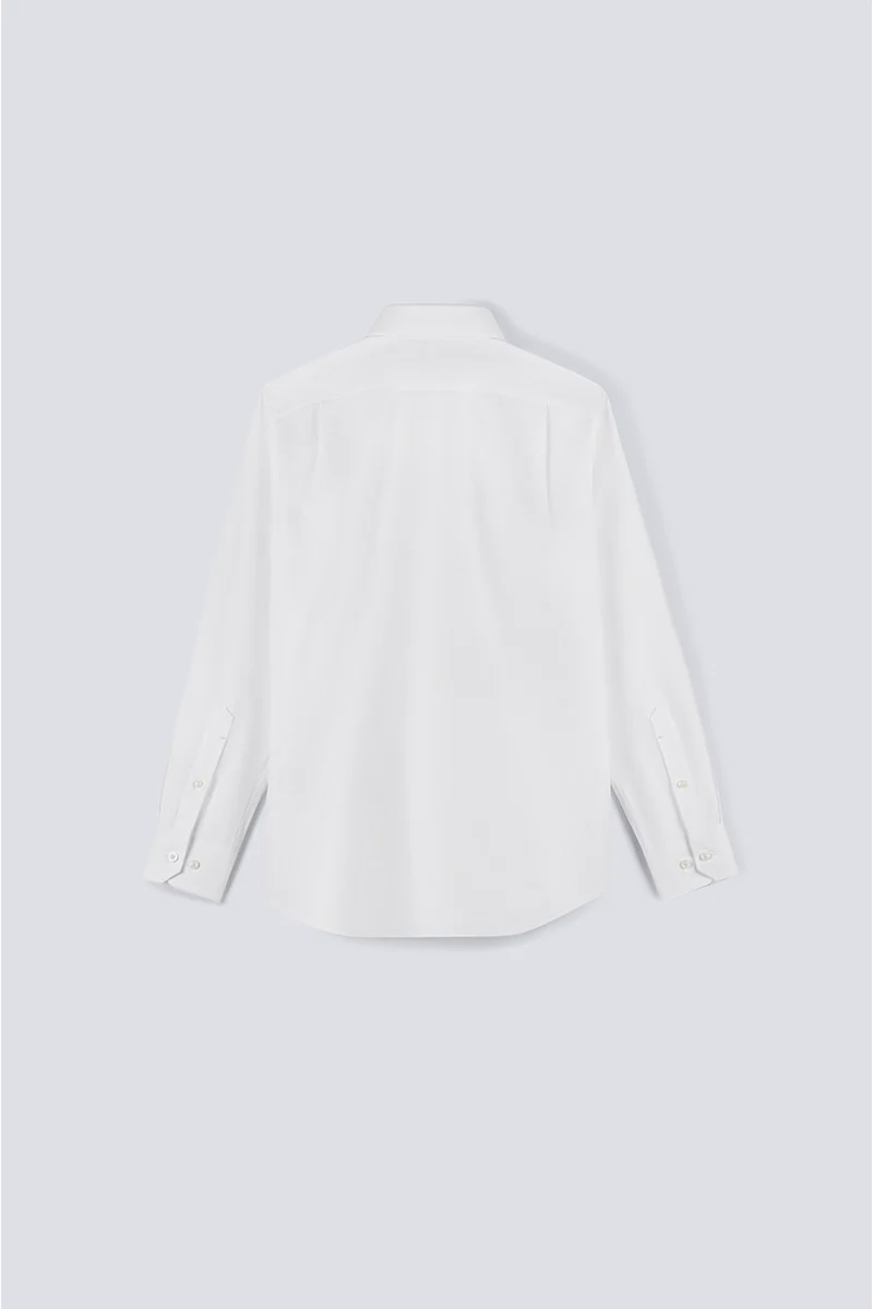 Wrinkle-Free Classic Twill Dress Shirt | White WH001Z Wrinkle-Free Classic Twill Dress Shirt | White WH001Z