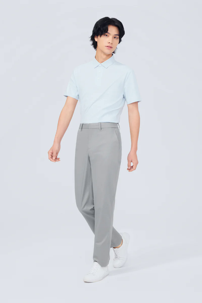 InstantCool Lightweight Twill Smart Pants | Grey GYE103