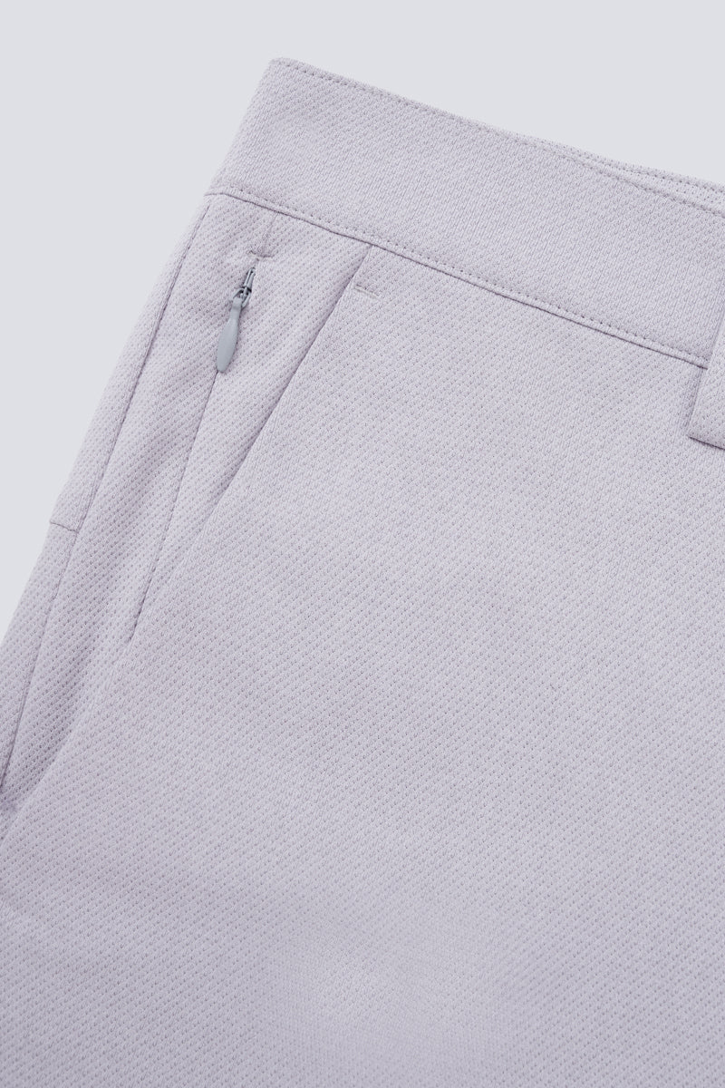 CottonSTRETCH Lightweight Knit Smart Pants | Light Grey GYE126