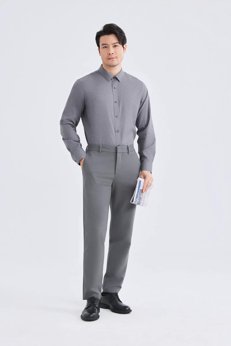 CottonSTRETCH Smart Pants | Smoke Grey 27900N CottonSTRETCH Smart Pants | Smoke Grey 27900N