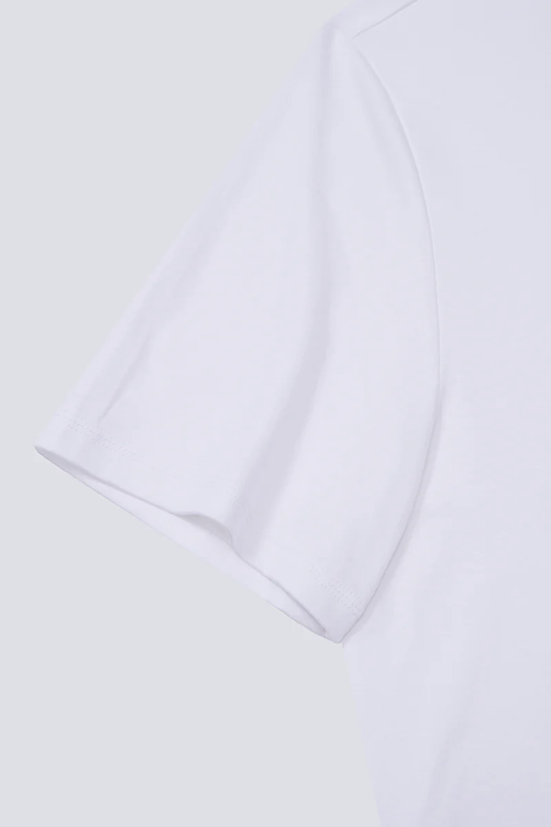 Softex Crew Neck T-Shirt | White WH001Z