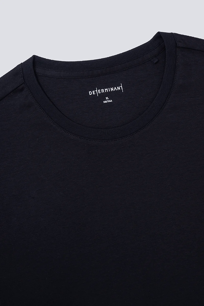 Softex Crew Neck T-Shirt | Black BKFD01 Softex Crew Neck T-Shirt | Black BKFD01