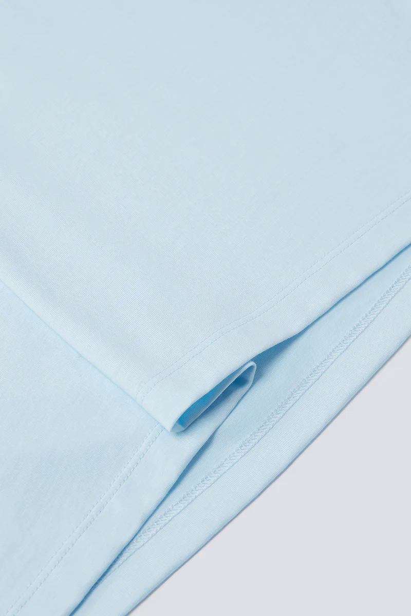 Super Soft Crew Neck T-Shirt | Light Blue BLE237 Super Soft Crew Neck T-Shirt | Light Blue BLE237