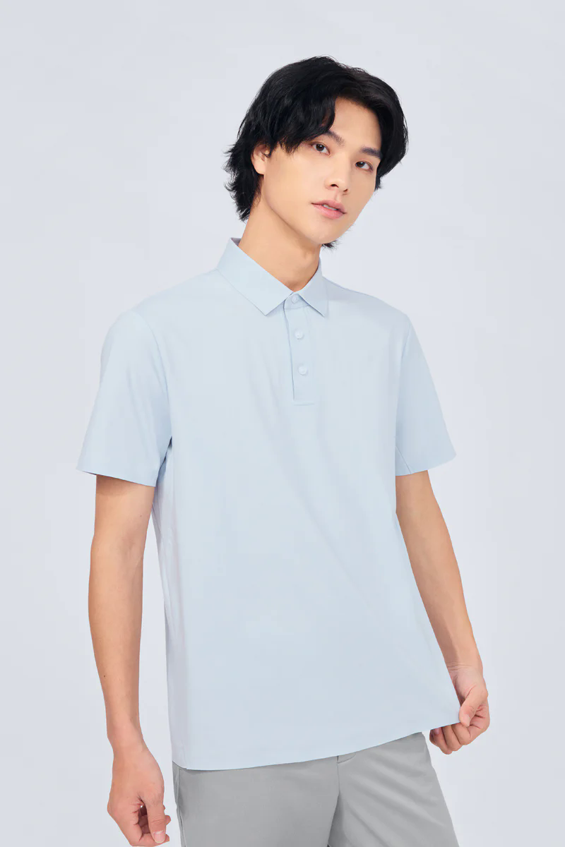 InstantCool Jersey Polo | Light Blue BLE249 InstantCool Jersey Polo | Light Blue BLE249
